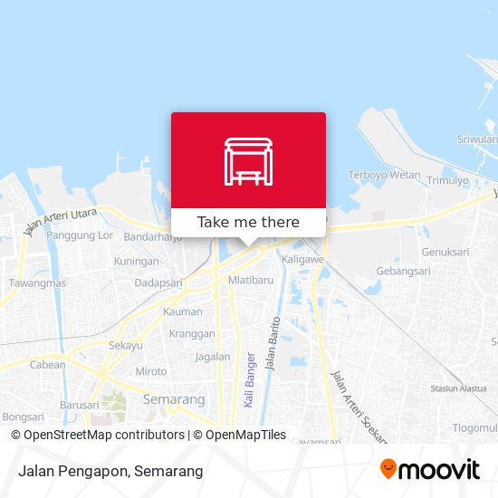 Jalan Pengapon map