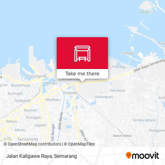 Jalan Kaligawe Raya map