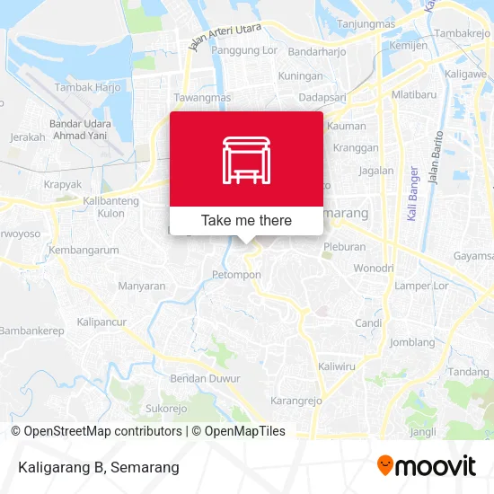 Kaligarang B map