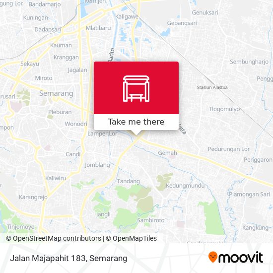 Jalan Majapahit 183 map