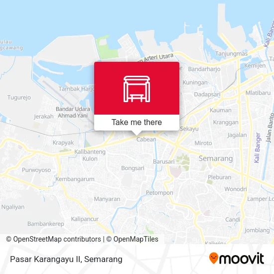 Pasar Karangayu II map