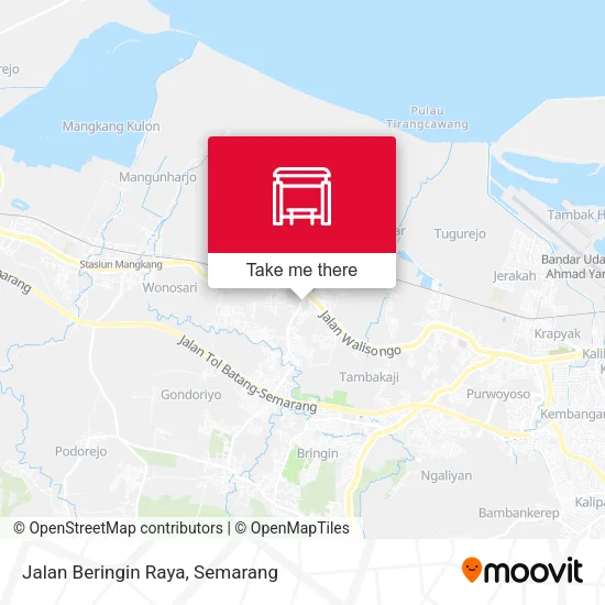 Jalan Beringin Raya map