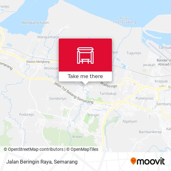 Jalan Beringin Raya map