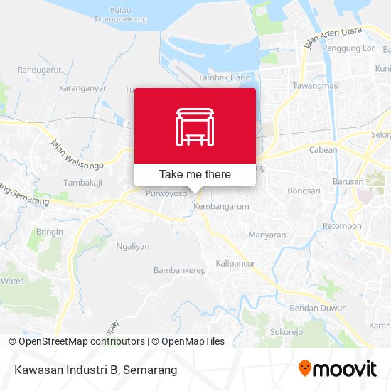 Kawasan Industri B map