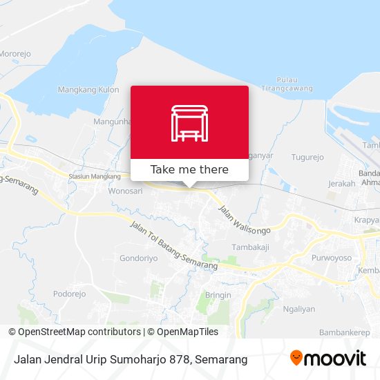 Jalan Jendral Urip Sumoharjo 878 map