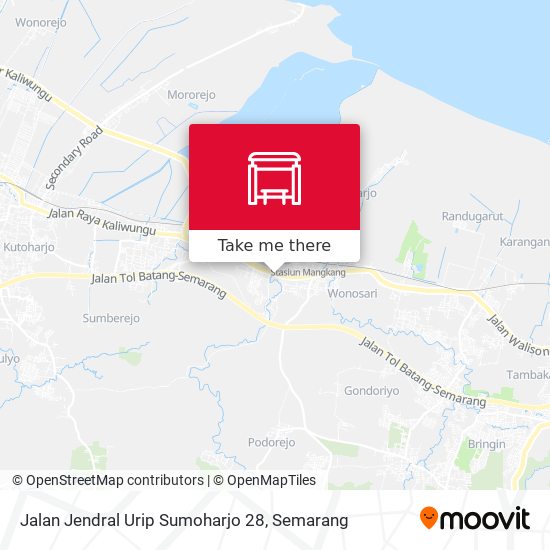 Jalan Jendral Urip Sumoharjo 28 map