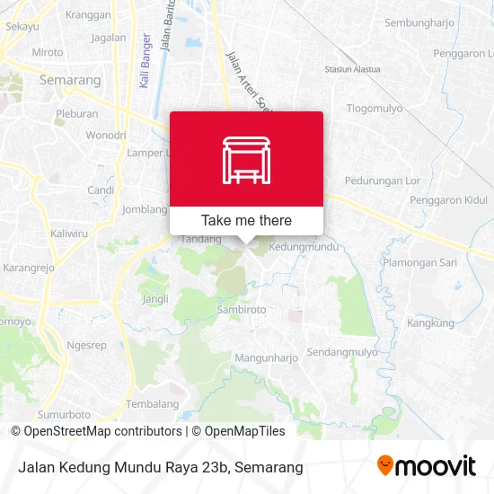 Jalan Kedung Mundu Raya 23b map