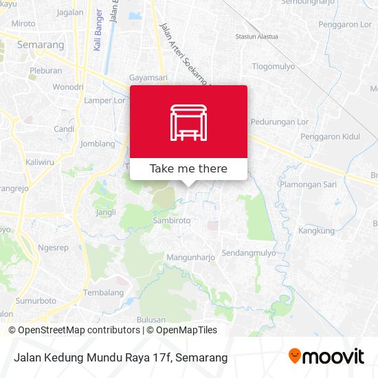 Jalan Kedung Mundu Raya 17f map