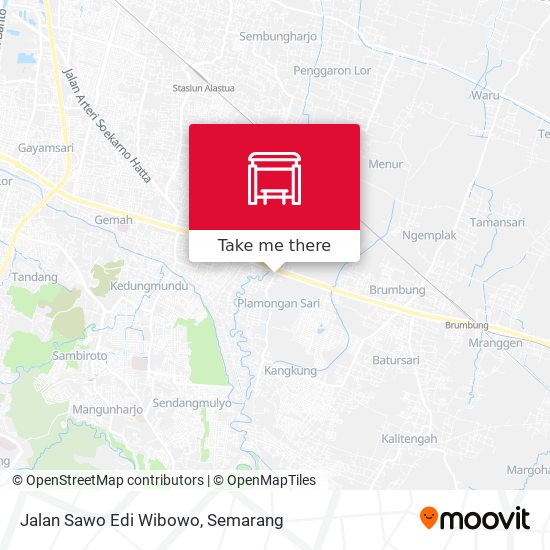 Jalan Sawo Edi Wibowo map