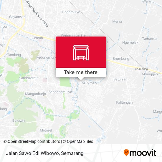 Jalan Sawo Edi Wibowo map