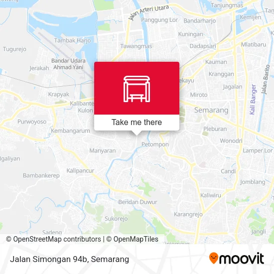Jalan Simongan 94b map