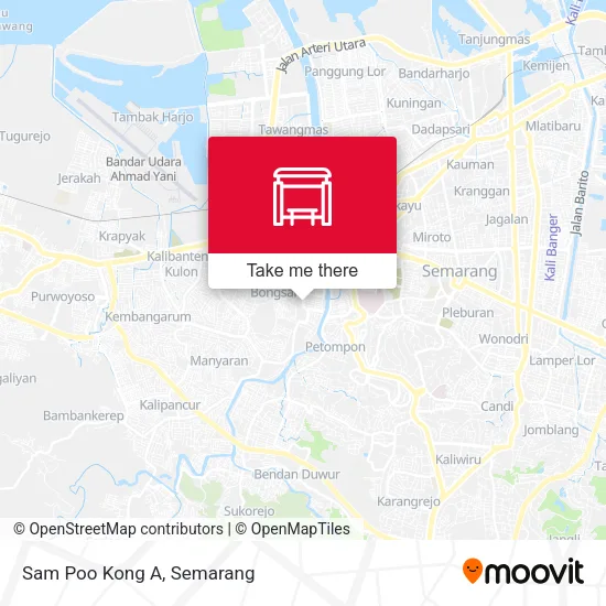 Sam Poo Kong A map