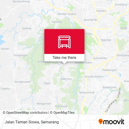 Jalan Taman Siswa map