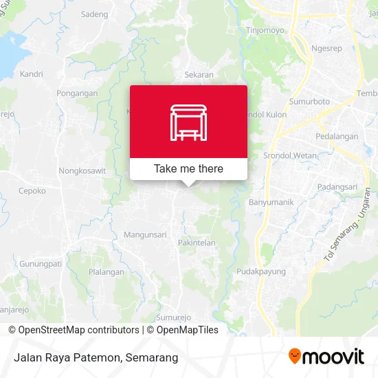 Jalan Raya Patemon map
