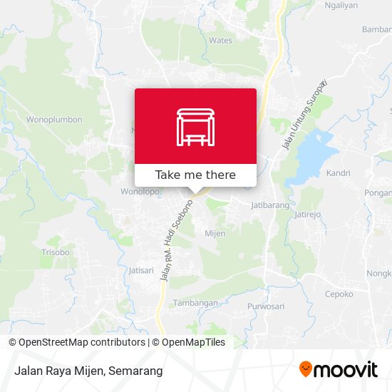 Jalan Raya Mijen map