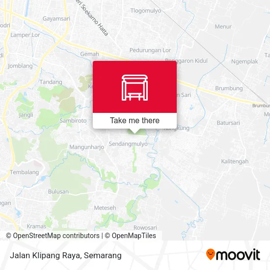Jalan Klipang Raya map