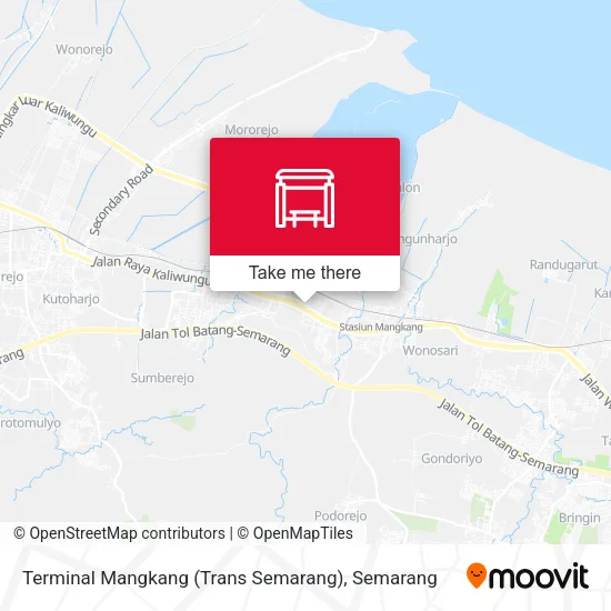 Terminal Mangkang (Trans Semarang) map