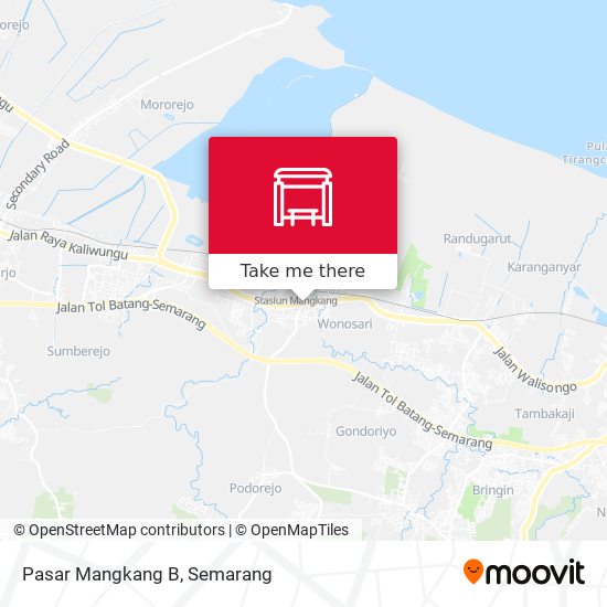 Pasar Mangkang B map