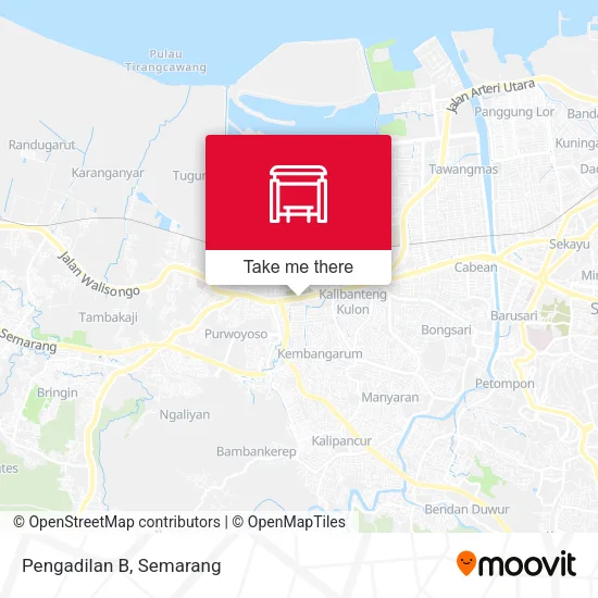Pengadilan B map