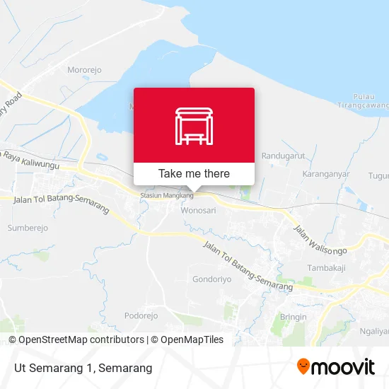 Ut Semarang 1 map