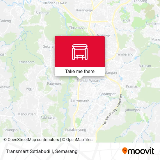 Transmart Setiabudi I map