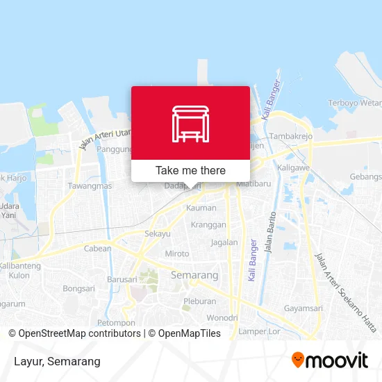 Layur map