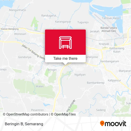 Beringin B map