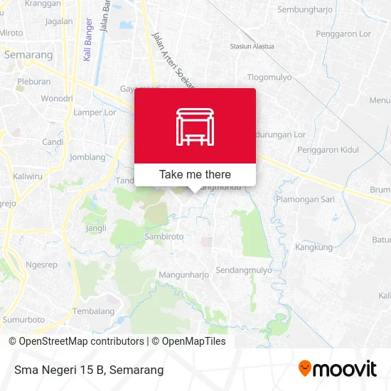 Sma Negeri 15 B map