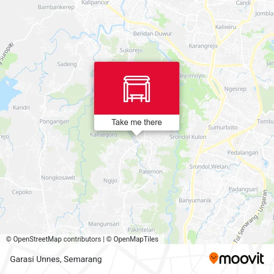 Garasi Unnes map