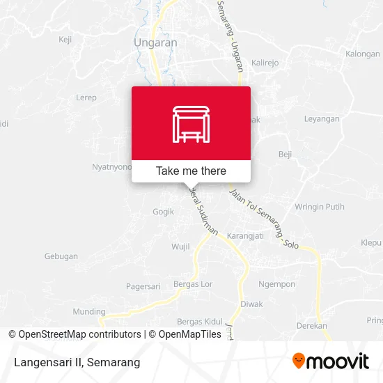 Langensari II map