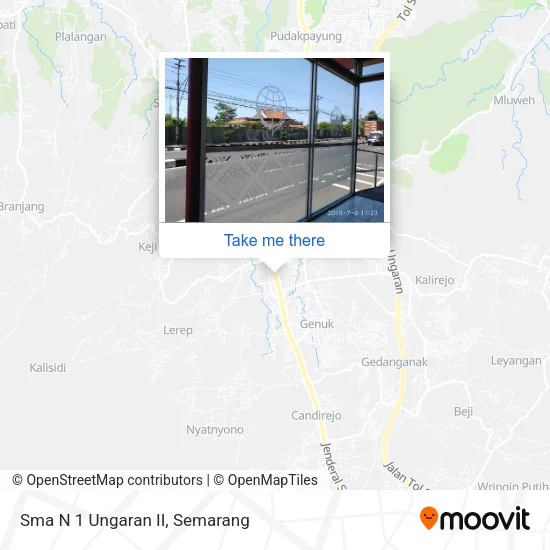 Sma N 1 Ungaran II map