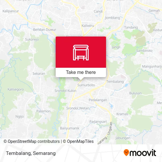 Tembalang map