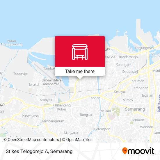 Stikes Telogorejo A map
