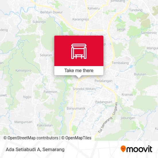 Ada Setiabudi A map