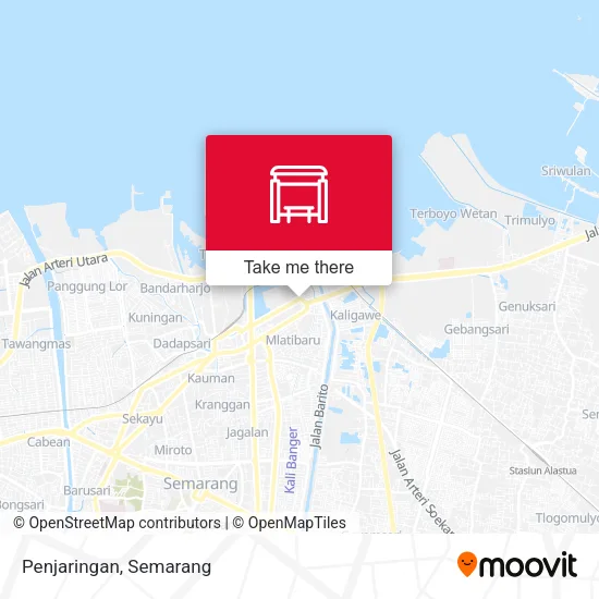 Penjaringan map