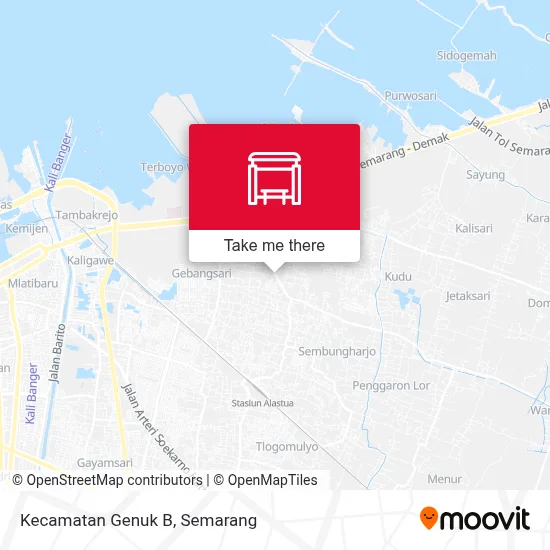 Kecamatan Genuk B map
