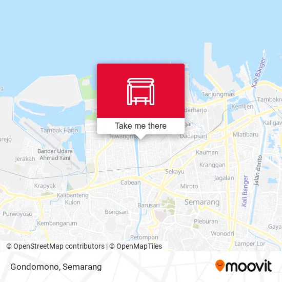 Gondomono map