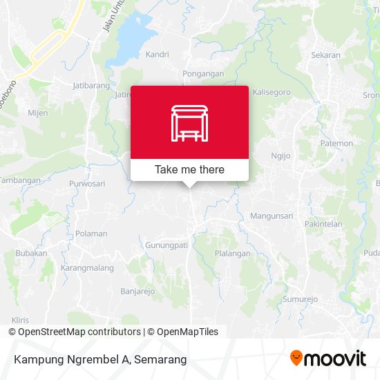 Kampung Ngrembel A map