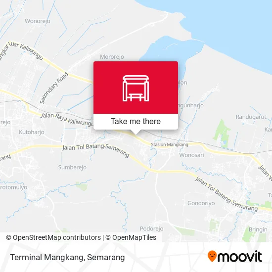 Terminal Mangkang map