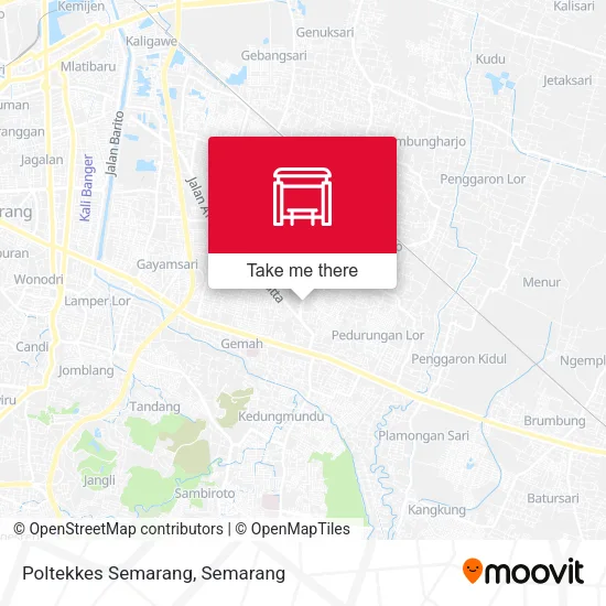 Poltekkes Semarang map