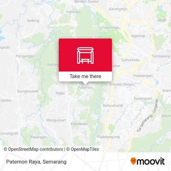 Patemon Raya map
