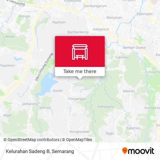 Kelurahan Sadeng B map