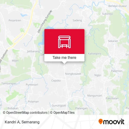 Kandri A map