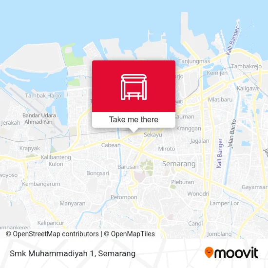Smk Muhammadiyah 1 map