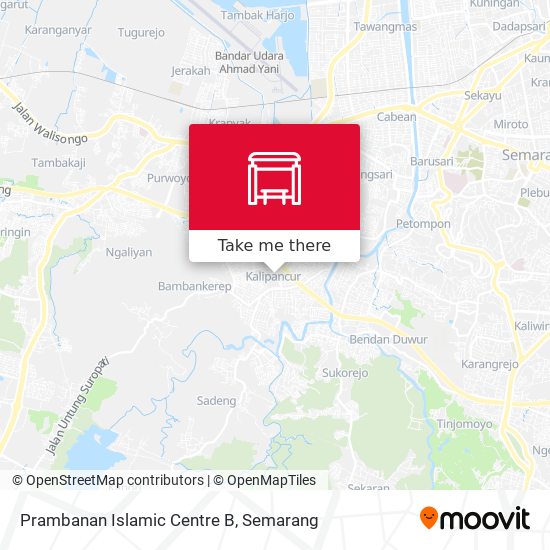 Prambanan Islamic Centre B map