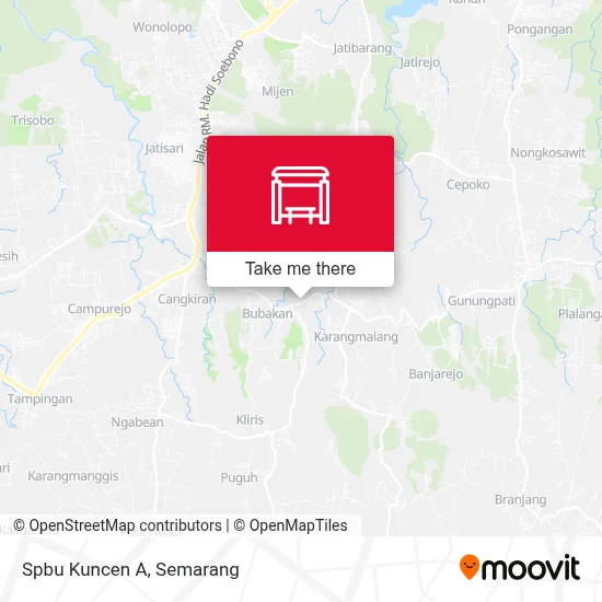 Spbu Kuncen A map