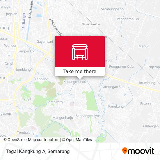 Tegal Kangkung A map