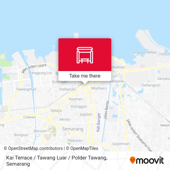 Kai Terrace / Tawang Luar / Polder Tawang map