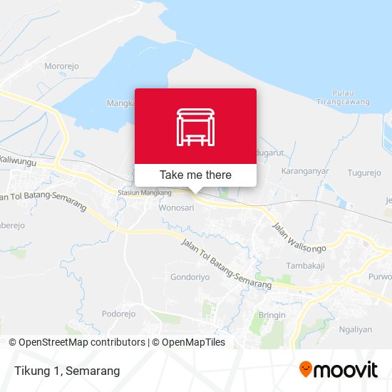 Tikung 1 map