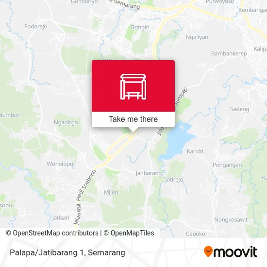 Palapa/Jatibarang 1 map